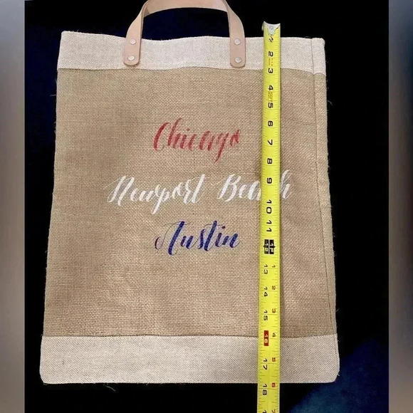 Apolis Global Citizen Market Tote Like New Austin Chicago Beach Scandi Girl - Picture 11 of 17